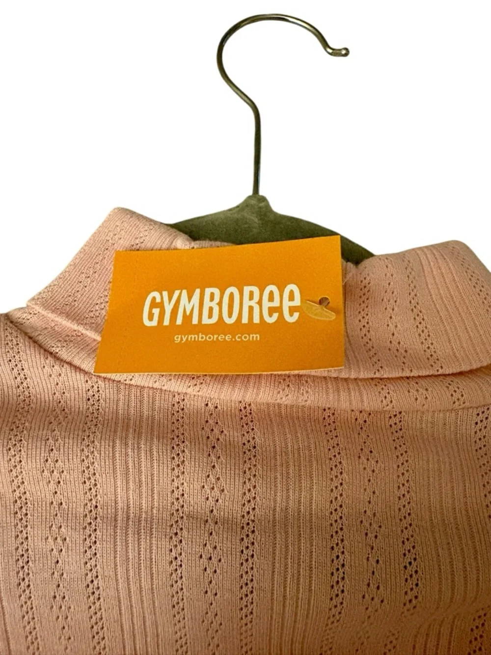 Gymboree Baby and Toddler Long Sleeve Turtleneck Shirt pink 12-18 mo. NEW